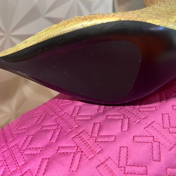 AGL MADE IN ITALY Gold Women's Ankle Boots Diamond shaped heel| size EU39 - Picture 7 of 10